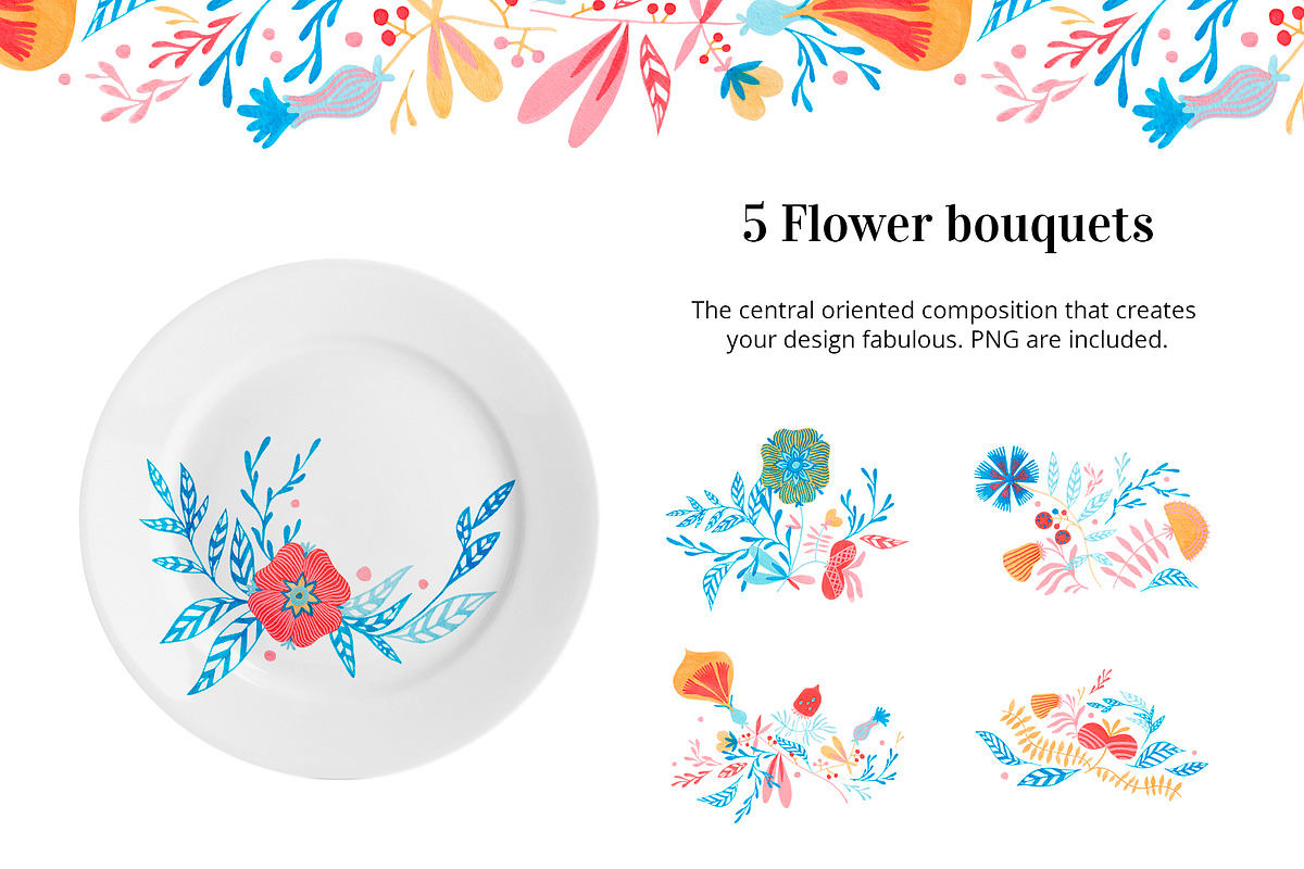 Clear floral ornament, a Decorative Illustration by Folkheart (Photo 2 of 11)
