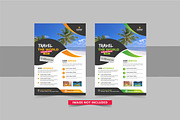 Travel flyer or travel poster bundle, a Flyer Template by Pavel_design (Thumbnail 6 of 11)