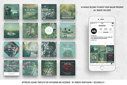 48 Social Media Templates - Romantic, a Social Media Template by DESIGN HQ (Thumbnail 2 of 9)