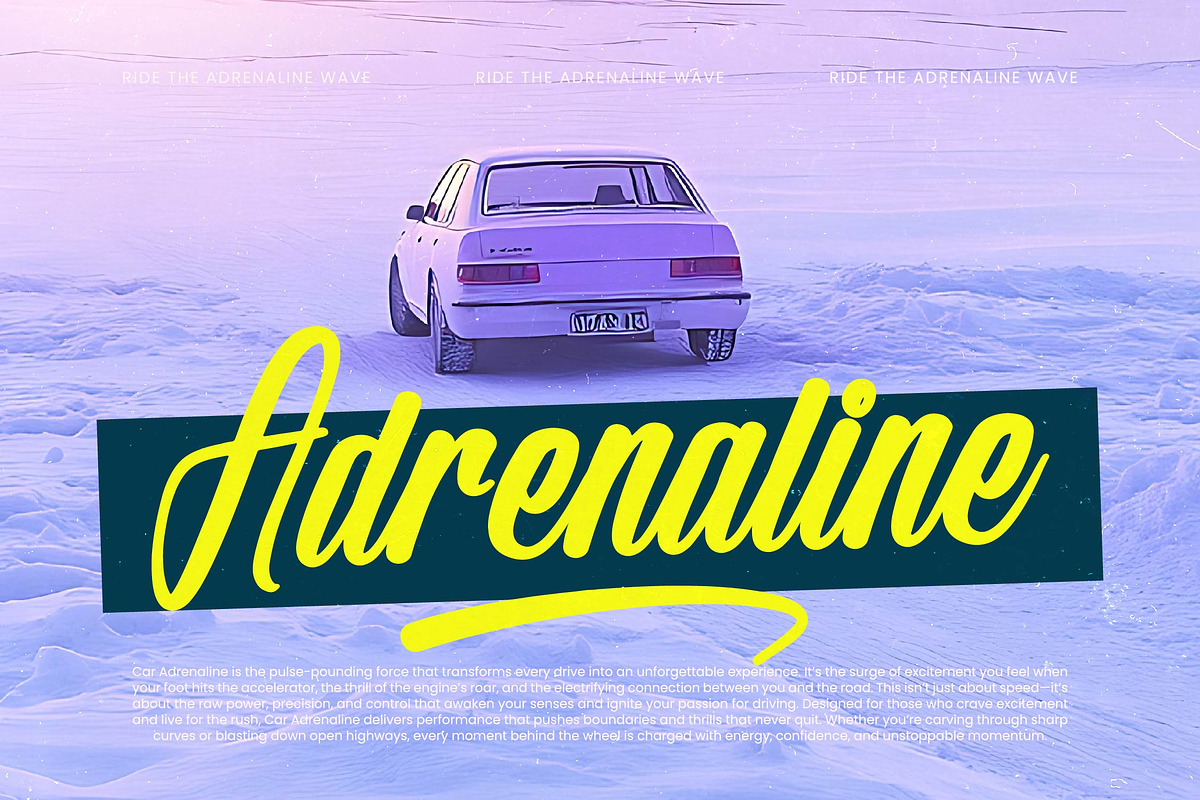 Chunky Slandis Bold Handwritten Font, a Script Font by stylishtype.co (Photo 16 of 20)