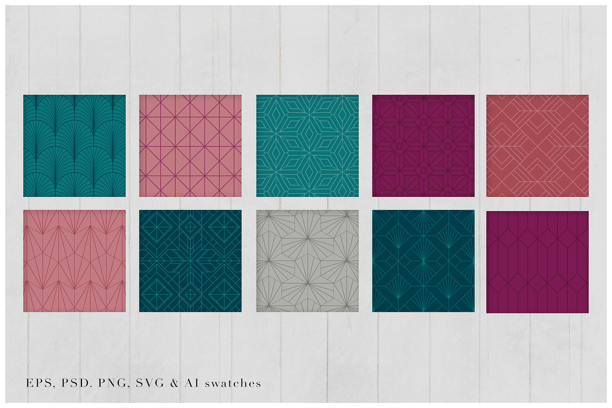 Soirée | Pattern Pack, a Pattern Graphic by Marigold Studios (Photo 12 of 14)