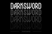 DarkSword Font, a Sans Serif Font by Sentavio (Thumbnail 2 of 8)