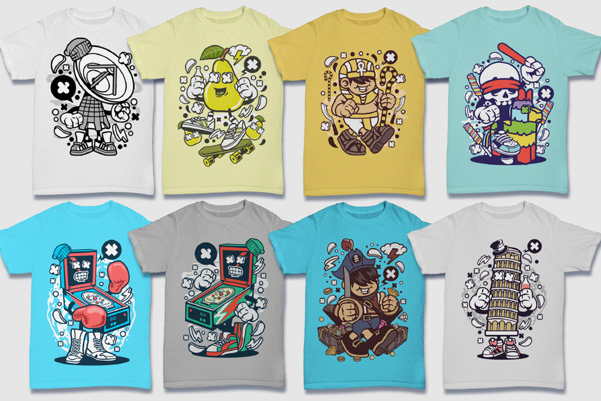 Cartoon Vector #5 Design Bundle, an Illustration by roach_graphic (Photo 7 of 19)