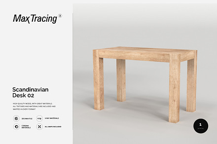 Scandinavian Desk 02
