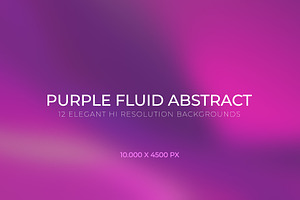 Purple Fluid Abstract Backgrounds, a Background Graphic by bnrcreativelab