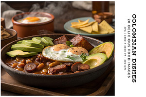 Colombian Dishes, a Food & Drink Photo by Digital Art Creations