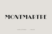 Montmartre: A Paris-Inspired Font, a Font by Britt Fabello (Thumbnail 1 of 7)
