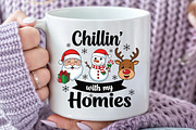 Chillin Christmas PNG, an Illustration by Black Bird Studio (Thumbnail 3 of 4)