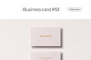 Business Card Mockup Template Bundle, a Business Card Template by PrintPixel (Thumbnail 52 of 104)
