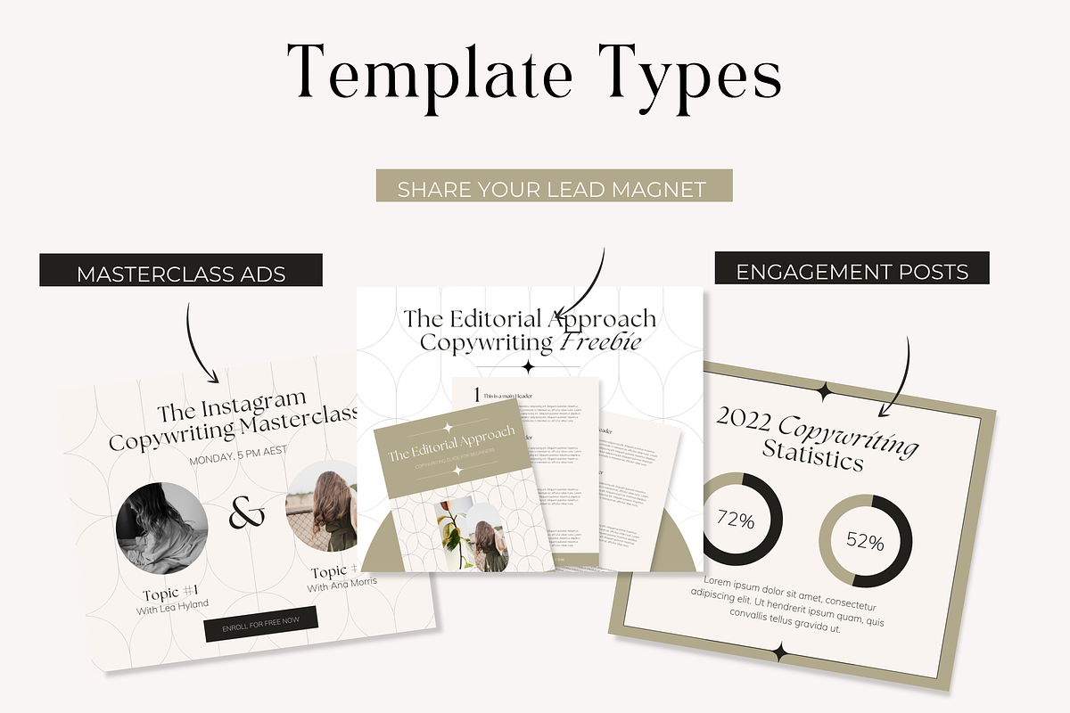 Facebook Post Cover Luxe Canva, a Social Media Template by HerstedHertz (Photo 8 of 10)