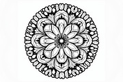 Elegant Hand-Drawn Mandala Designs, an Object Graphic by BIPLOB EXPERT (Thumbnail 9 of 13)