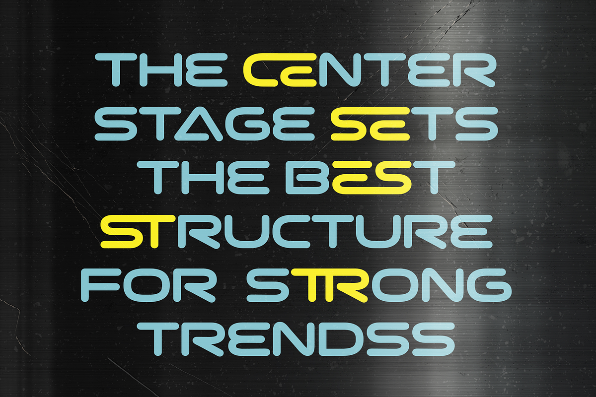 Kxon - Simplistic Futuristic Font, a Sans Serif Font by Drizy (Photo 6 of 9)