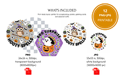Halloween Print for Shirts, an Illustration by Print Haven Mochi Vintage (Thumbnail 6 of 11)