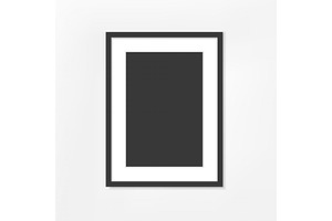Picture frame on white background, a Print Template by TotallypicRF