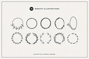 Floral Logo Graphics Bundle, a Decorative Illustration by Kin Design (Thumbnail 4 of 11)