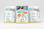 Children’s Nursery Flyer Templates, a Flyer Template by BrandPacks (Thumbnail 2 of 8)
