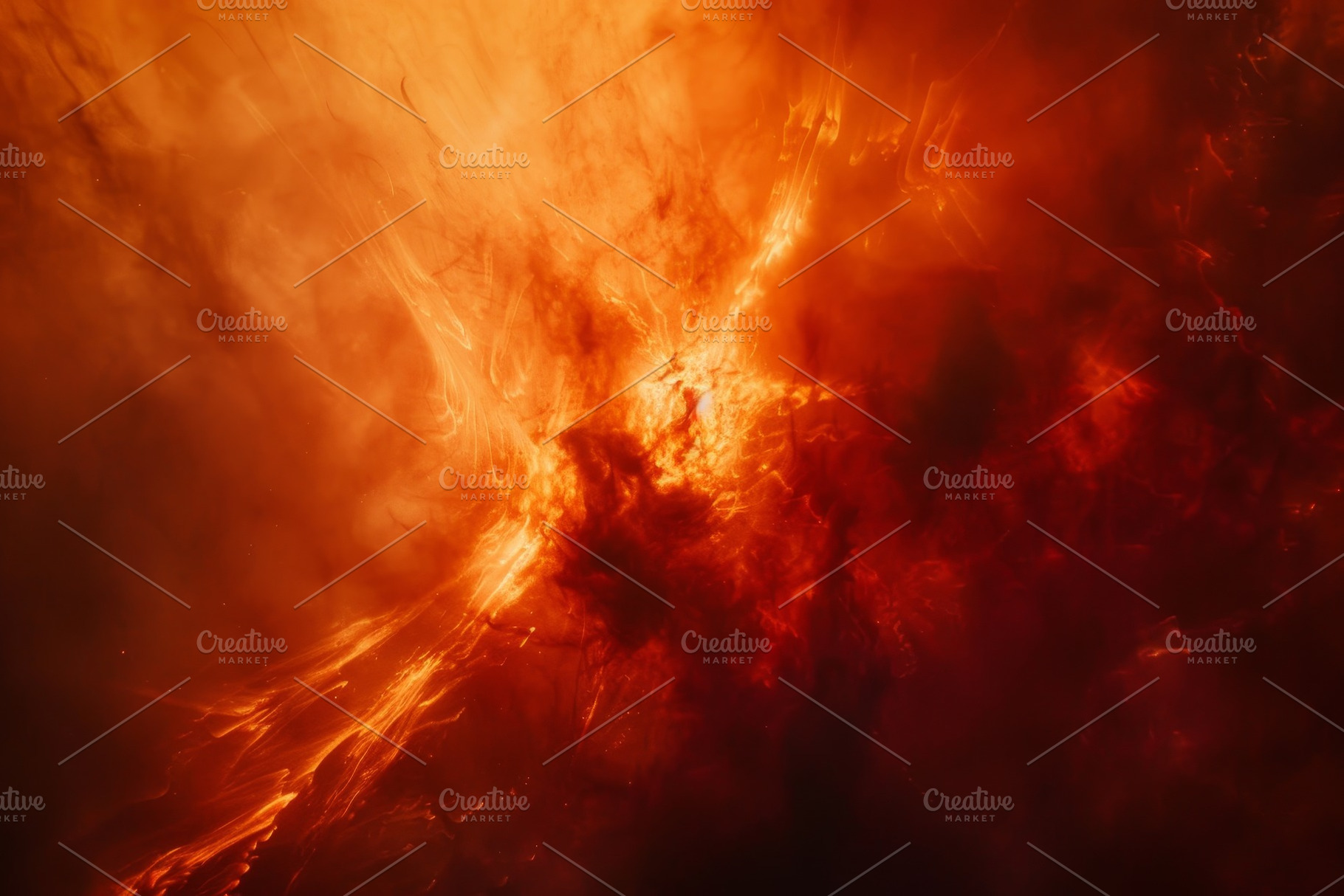 Close up view of a blazing fire in t, a Photo by Iftikhar Alam