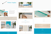 Sea Breeze Squarespace Template, a Squarespace Template by Beliveart Studio (Thumbnail 2 of 4)