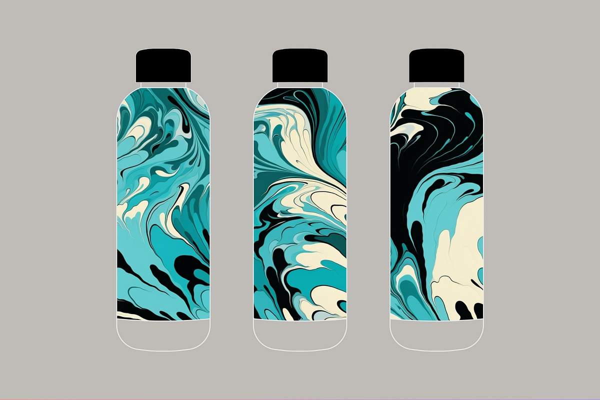 13 blue mix seamless pattern, a Pattern Graphic by ARTOZEN DIGITAL (Photo 9 of 14)