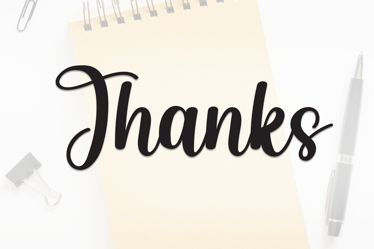 Ballpoint | Script Font, a Handwritten Font by Scratchones (Photo 8 of 8)