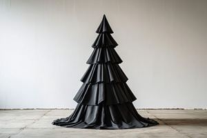 Unique fabric tree stands tall, a Photo by Beautiful things