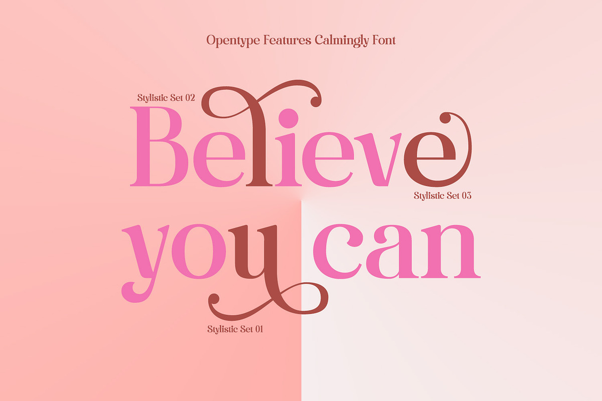 Calmingly, a Serif Font by Nathatype (Photo 7 of 10)