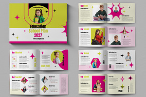 Education Plan Layout, a Brochure Template by ContestDesign
