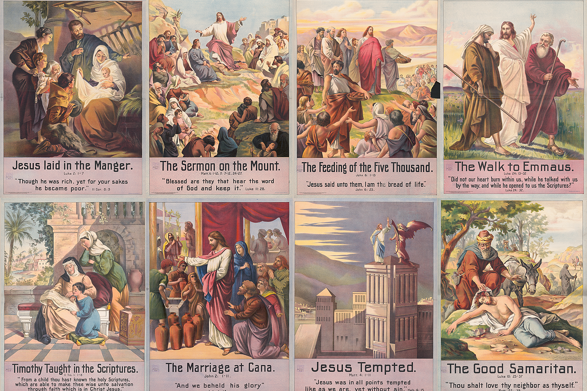 50+ Bible Verses - Vintage Posters, a Person Illustration by Digital Museum (Photo 1 of 9)