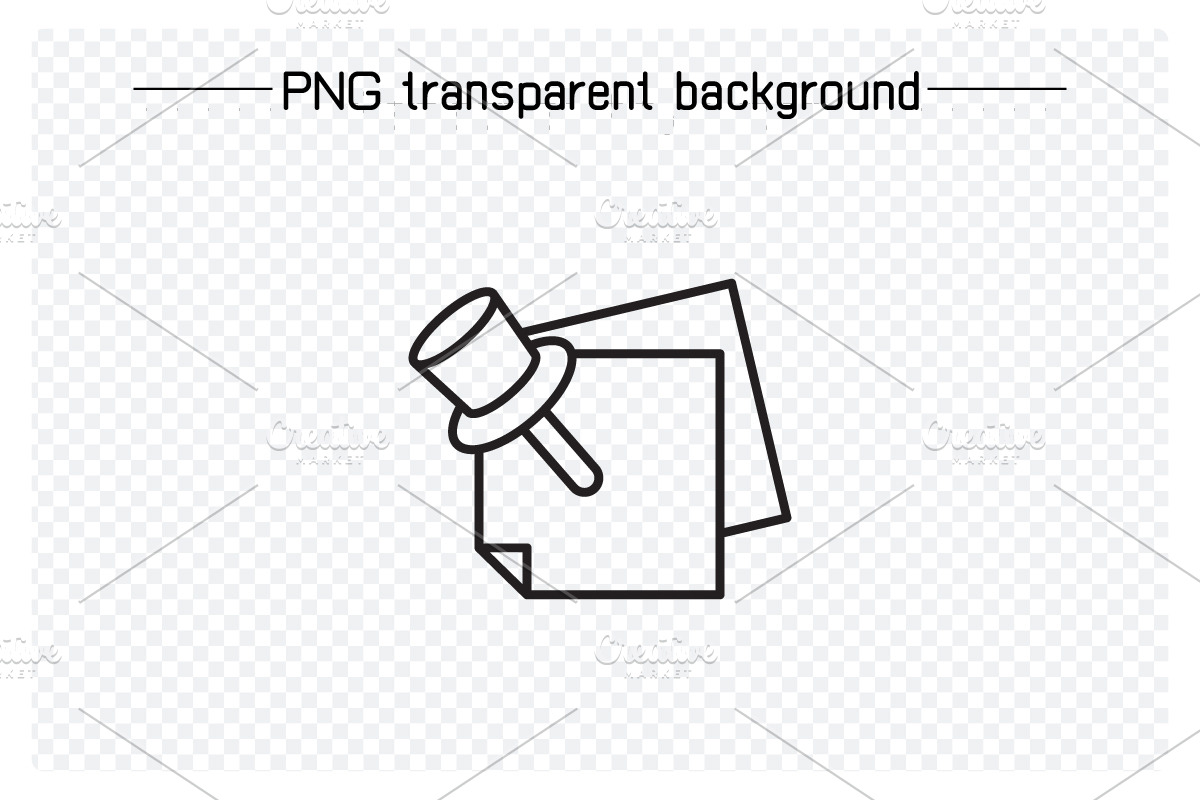 Office Supplies Line Icons Set, an Outline Icon by Designfour (Photo 6 of 7)