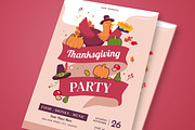Happy Thanksgiving Flyer, a Flyer Template by Esui Studio (Thumbnail 1 of 3)