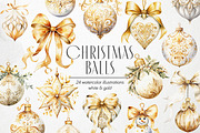 Christmas Baubles PNG Overlays, an Object Graphic by PixelJungle (Thumbnail 1 of 4)
