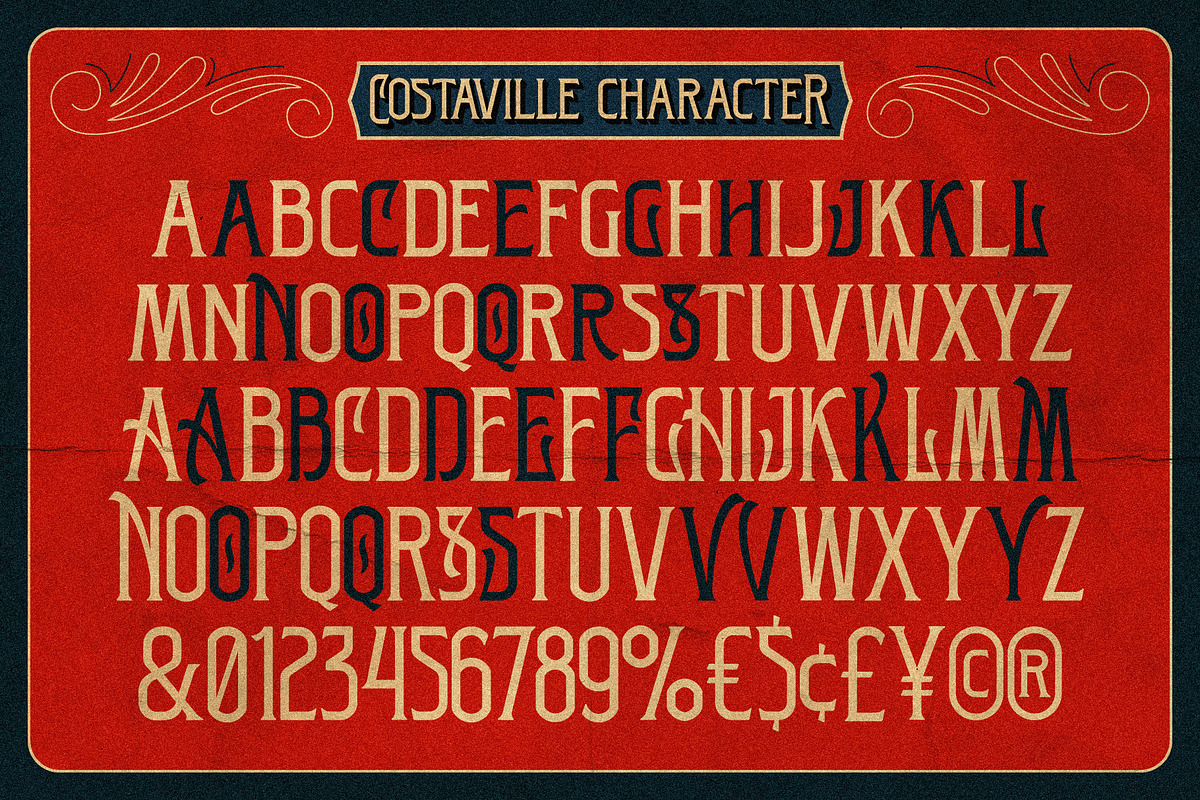 Costaville - Vintage Condensed, a Serif Font by Invasi Studio (Photo 9 of 10)