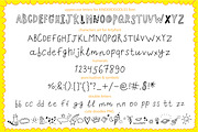 Kids font duo KINDERDOODLES Artyfont, a Handwritten Font by artnLera (Thumbnail 3 of 5)