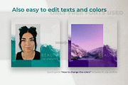 Instagram Posts - Fashion Templates, a Social Media Template by Roman Paslavsky (Thumbnail 5 of 8)