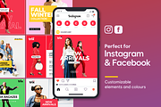 TRIX - 100 Fashion Social Media Pack, a Social Media Template by Vintage Impressions (Thumbnail 5 of 8)