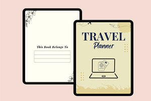 Digital Travel Planner Canva