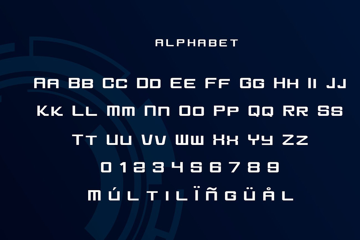 Author - Futuristic Display Font, a Sans Serif Font by Luna Shop (Photo 2 of 5)