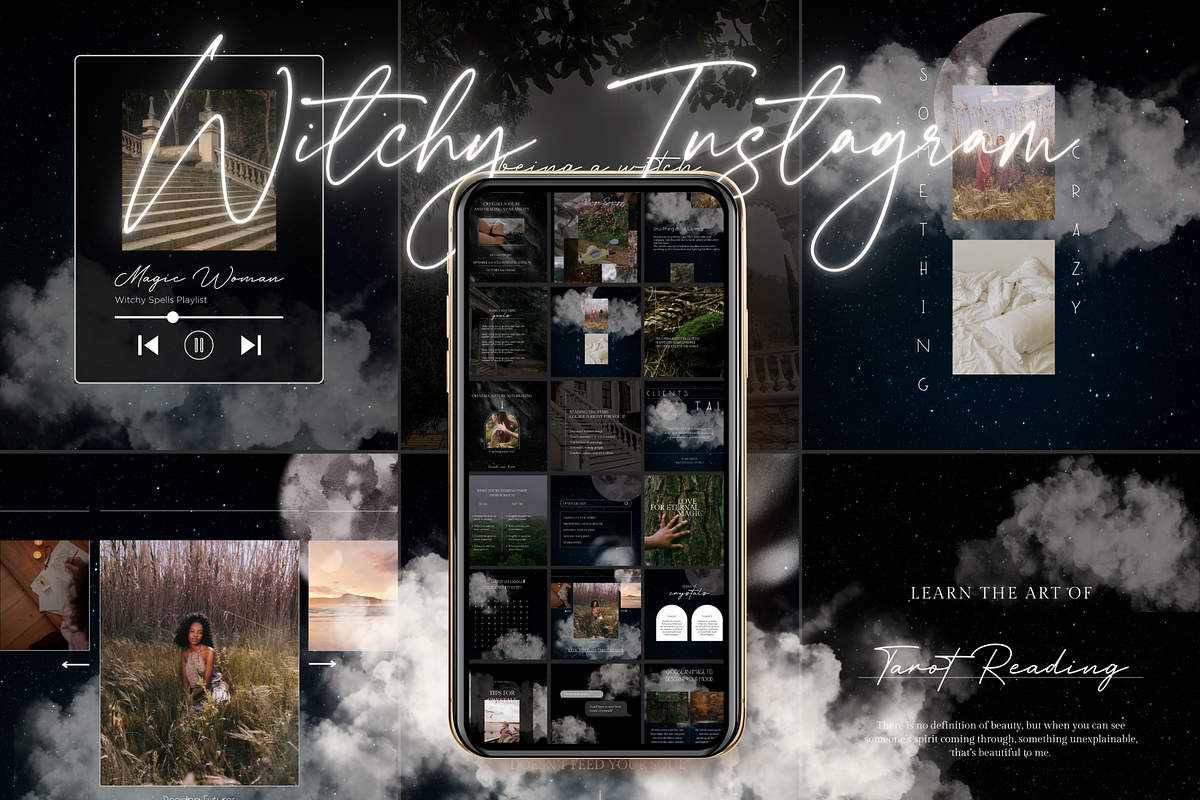 Witchy Instagram Astrology Template, a Social Media Template by Story Native (Photo 10 of 11)