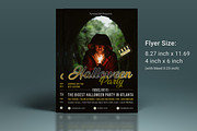 Halloween Flyer, a Flyer Template by graphicsunday (Thumbnail 1 of 3)