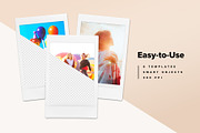 Instant Photo Snapshot Mockups, a Mask Mockup by Creative Veila (Thumbnail 2 of 9)
