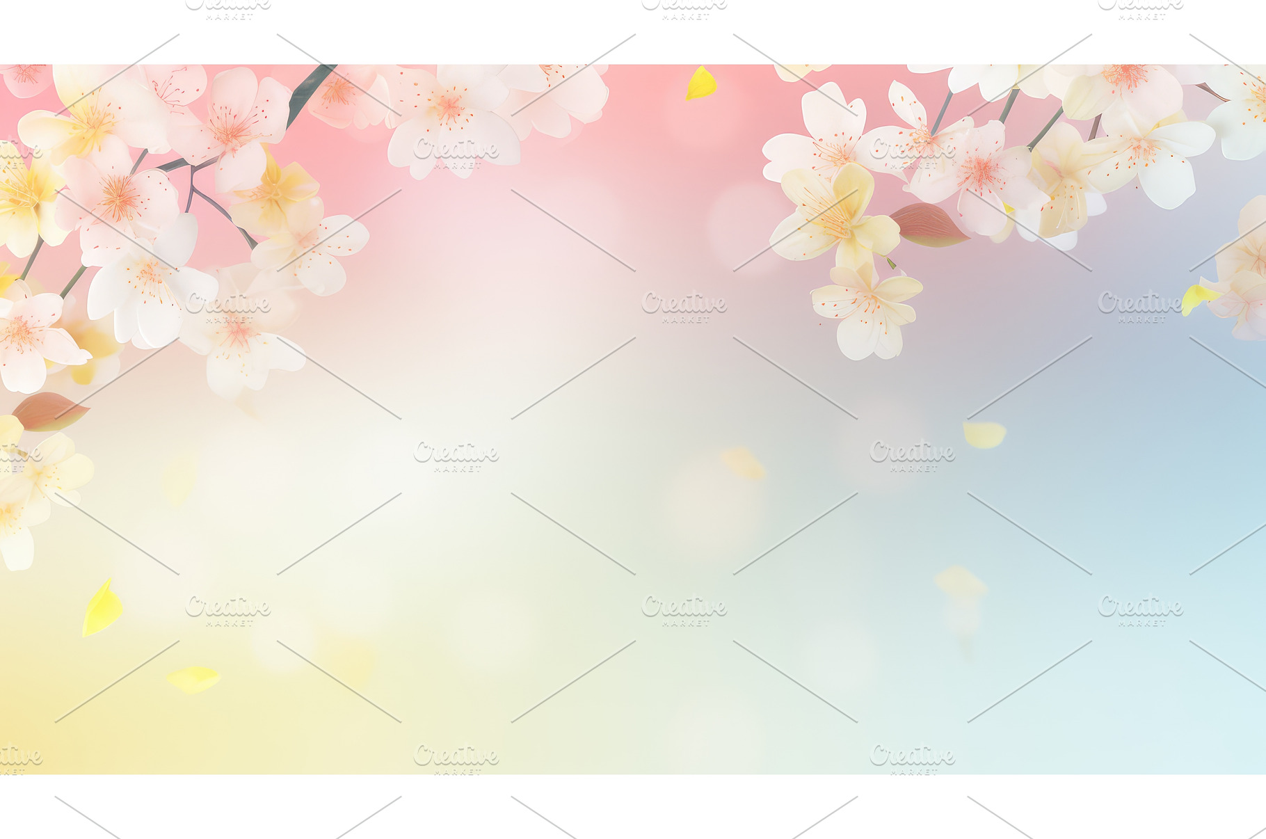 seamless spring gradient background, a Background Photo by pikepicture