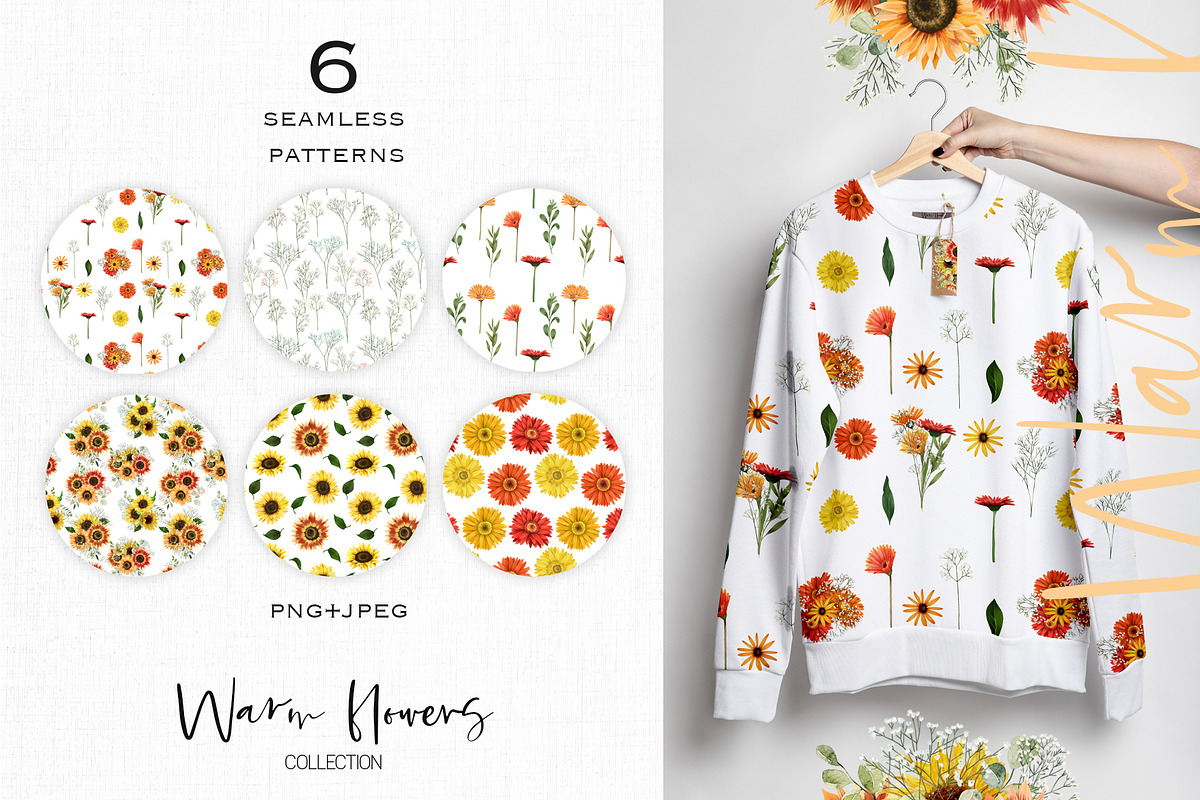 Warm flowers, an Illustration by Skliarova (Photo 7 of 12)