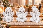 Faceless Angel Figurines 3D STL, a Characters & Person 3D Model by Layerology (Thumbnail 1 of 3)
