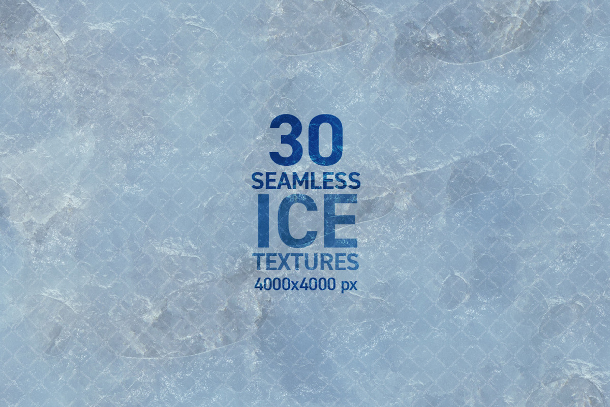 30 Seamless Ice Textures, a Texture Graphic by Creative Graphics (Photo 2 of 9)