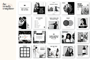 The Black & White Instagram Template, a Social Media Template by thetrendytemplate (Thumbnail 4 of 5)