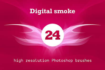 Digital smoke brush pack