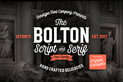 Bolton Font Pack -25% off sale, a Script Font by Fenotype (Thumbnail 1 of 10)