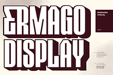 Ermago Display - Modern Extrude Logo