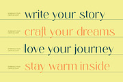Bromlis Elegant Display Sans Serif, a Sans Serif Font by AmorfaType (Thumbnail 3 of 11)