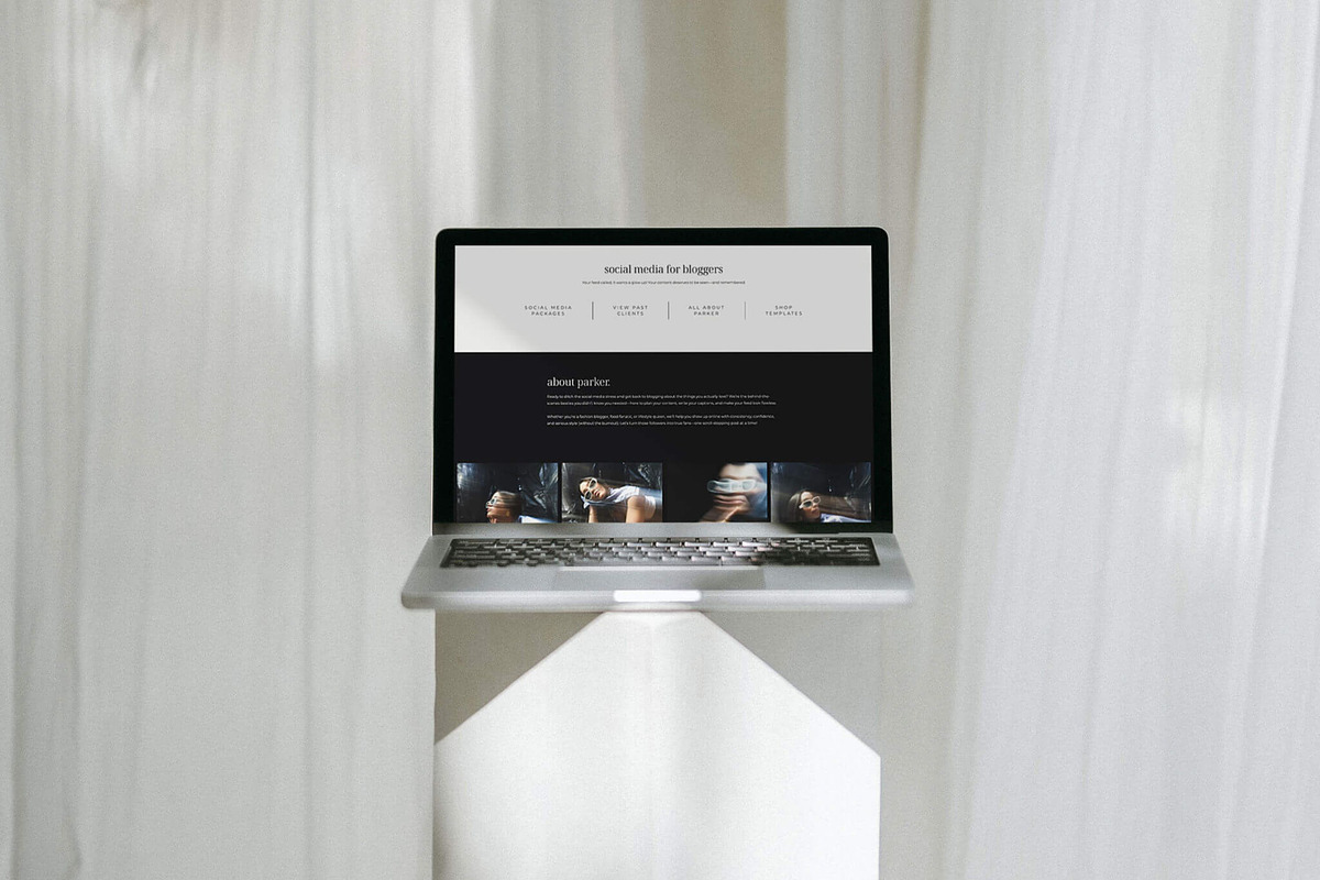 Showit Instagram Landing Page Template preview 5